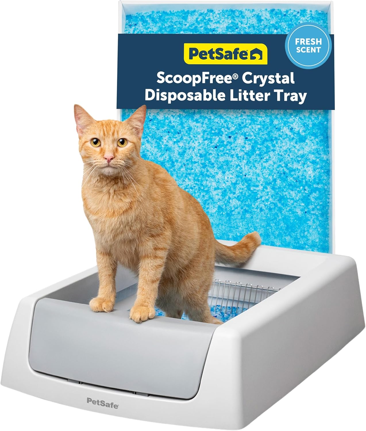 PetSafe ScoopFree Self-Cleaning Crystal Litter Box