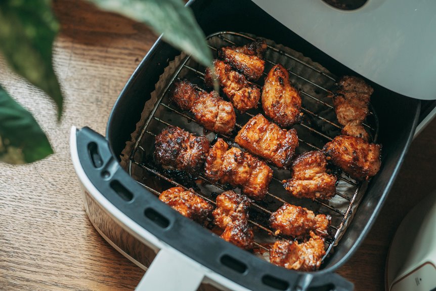 crispy juicy air fryer chicken